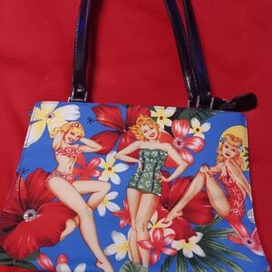 Floral Print Women's Bag